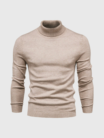 Men's turtleneck jumper, washable
