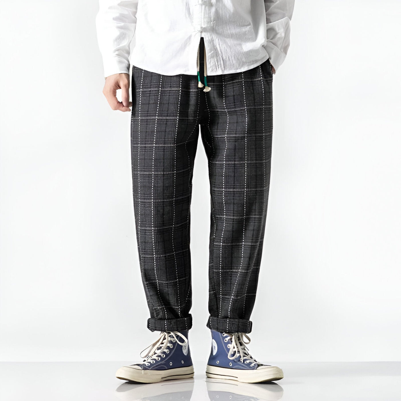 Men's trousers with print - Mau