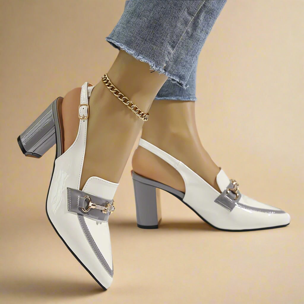 Slingback Block Heel - Millie