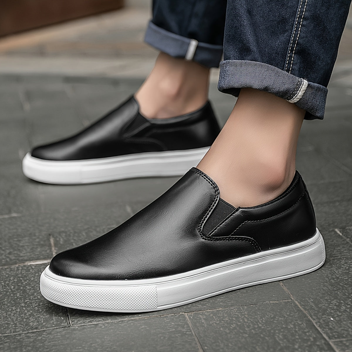 Leather Slip On Shoe - Hamilton