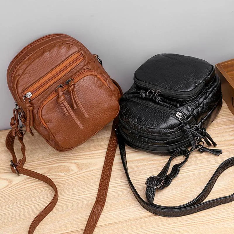 Evekta - Leather shoulder bag