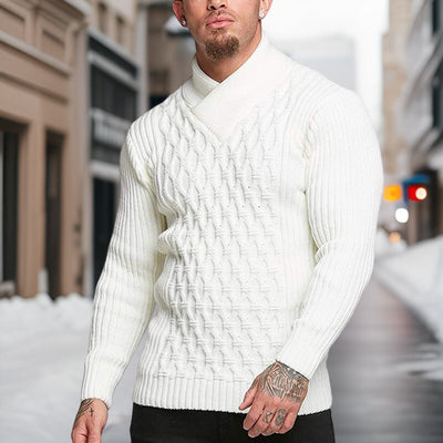 Fori - Fashionable warm knitted jumper
