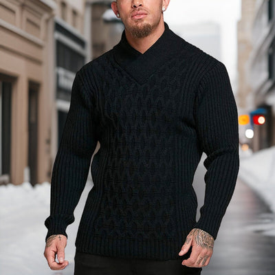 Fori - Fashionable warm knitted jumper