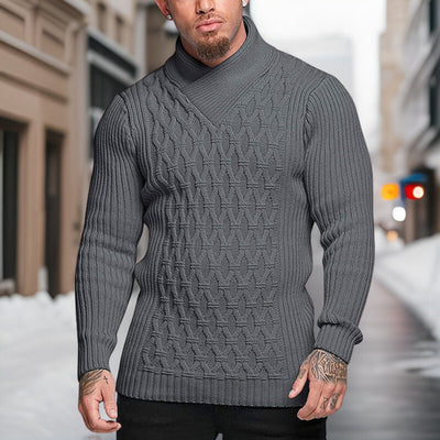 Fori - Fashionable warm knitted jumper