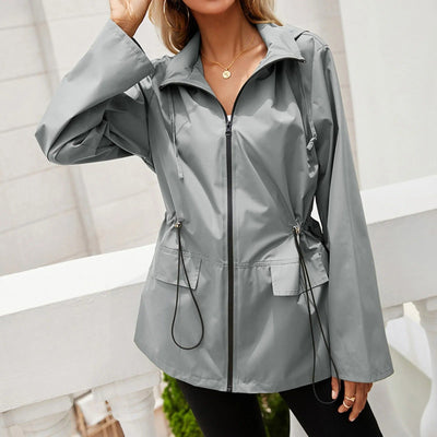 Women's waterproof jacket modern cut - Tess