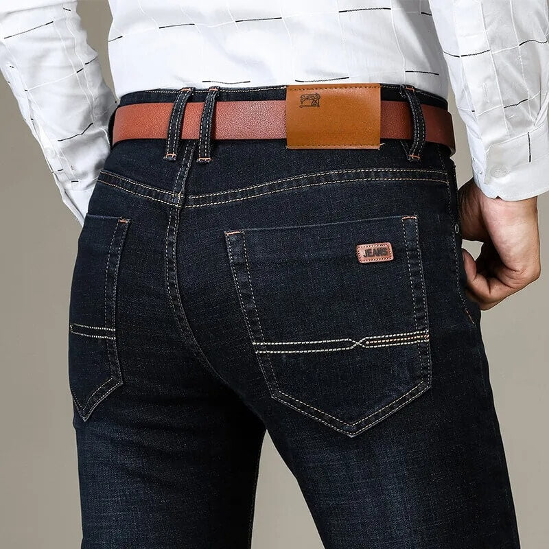 Modern slim-fit jeans for men