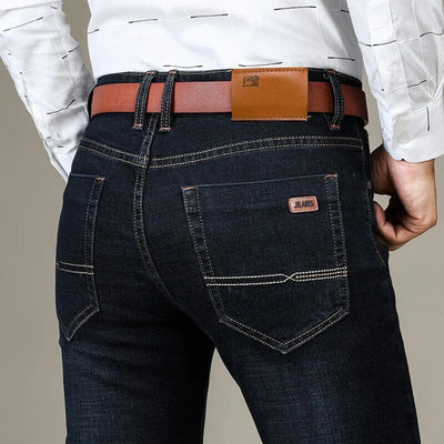Modern slim-fit jeans for men