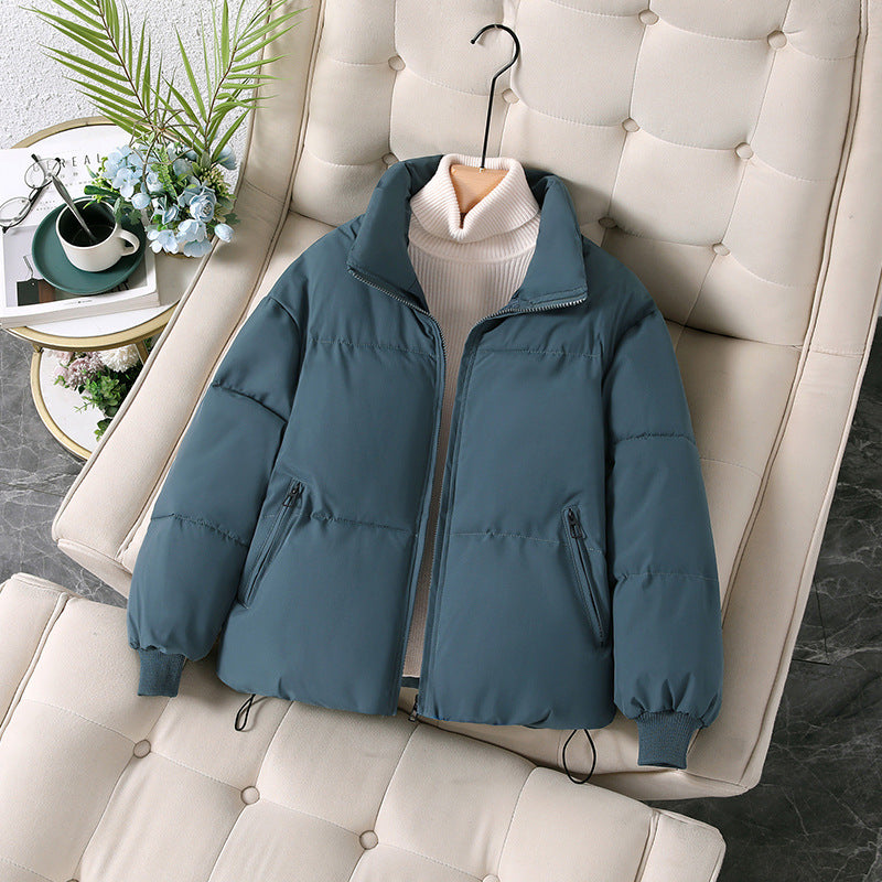 Ladies winter quilted jacket with lining - Alina