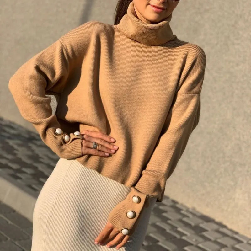 Chantal - Casual winter jumper for women