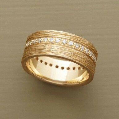 Fine Vintage Gold Zirconium Ring