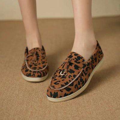 Leopard print loafers - Aurora
