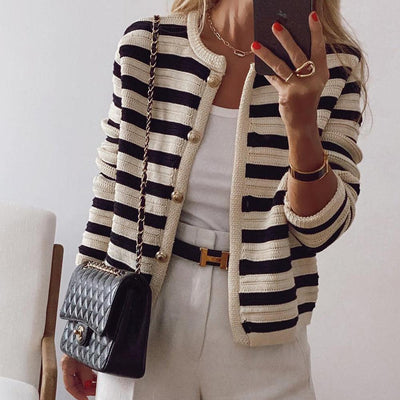 Amalia - Striped cardigan