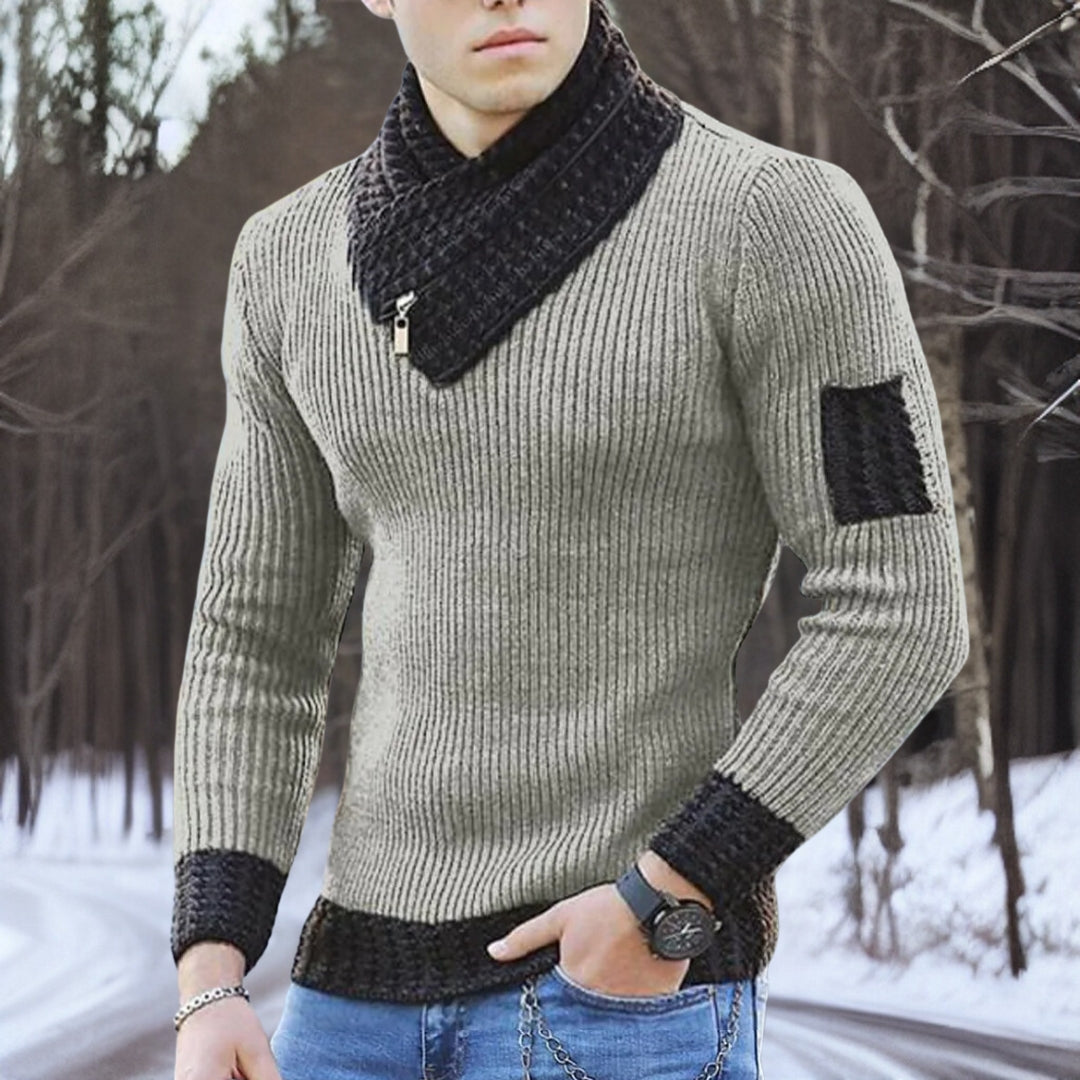 Ludwig - High-quality warm woollen jumper