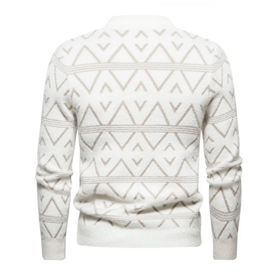 Alfie - Luxurious printed jumper for men