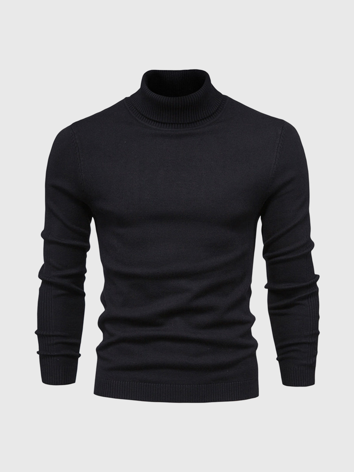 Men's turtleneck jumper, washable