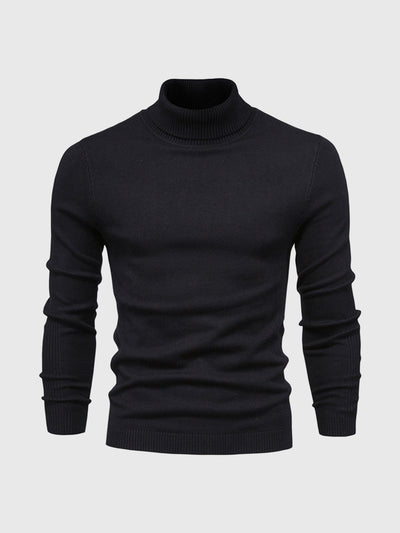 Men's turtleneck jumper, washable