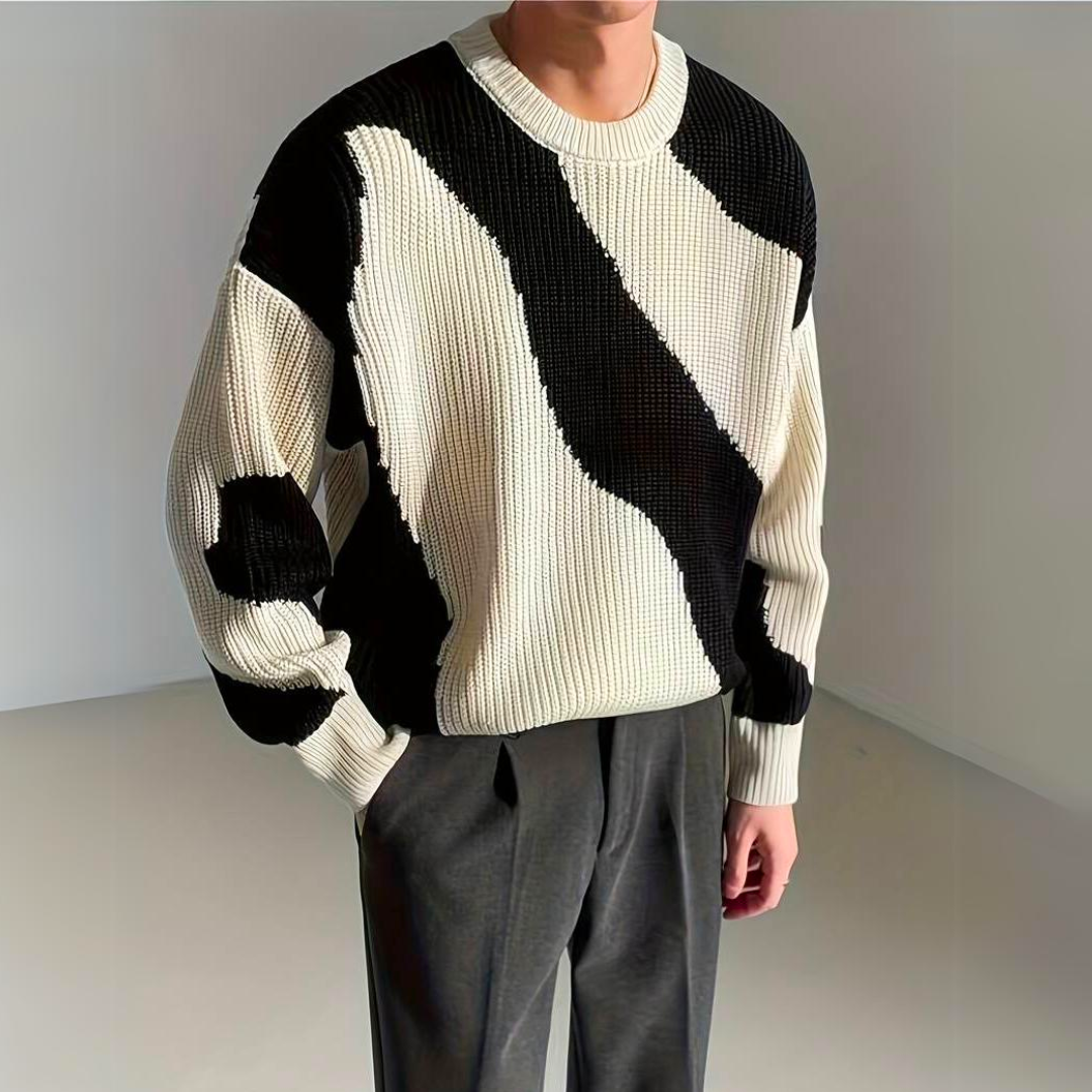 Jonathan - Luxurious knitted jumper for men