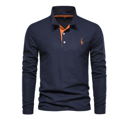 Men's Long Sleeve Polo Shirt - Dario