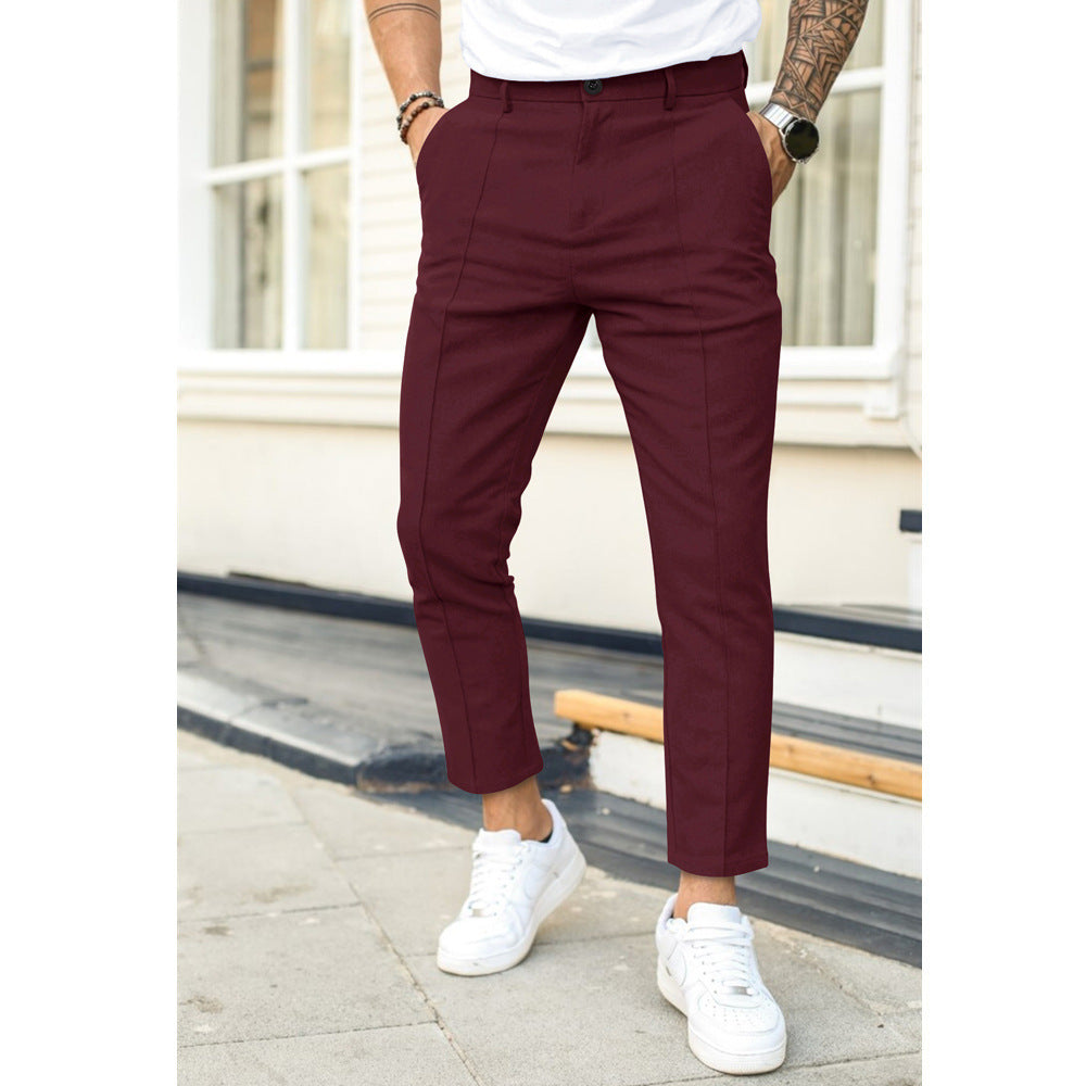 Casual and elegant leisure trousers for men