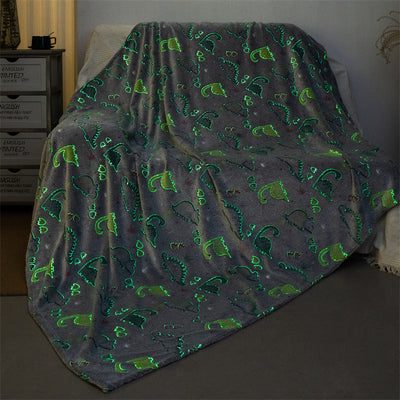 Children's Flannel Dinosaurs Blanket
