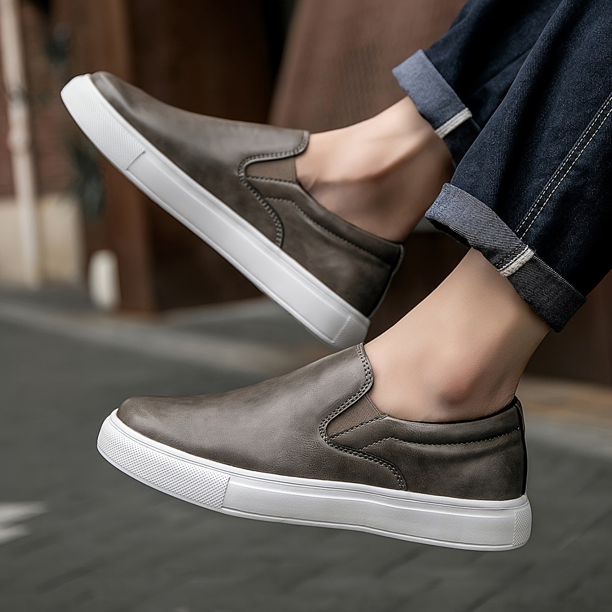 Leather Slip On Shoe - Hamilton