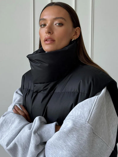 Henna - Vest for women neutral colours