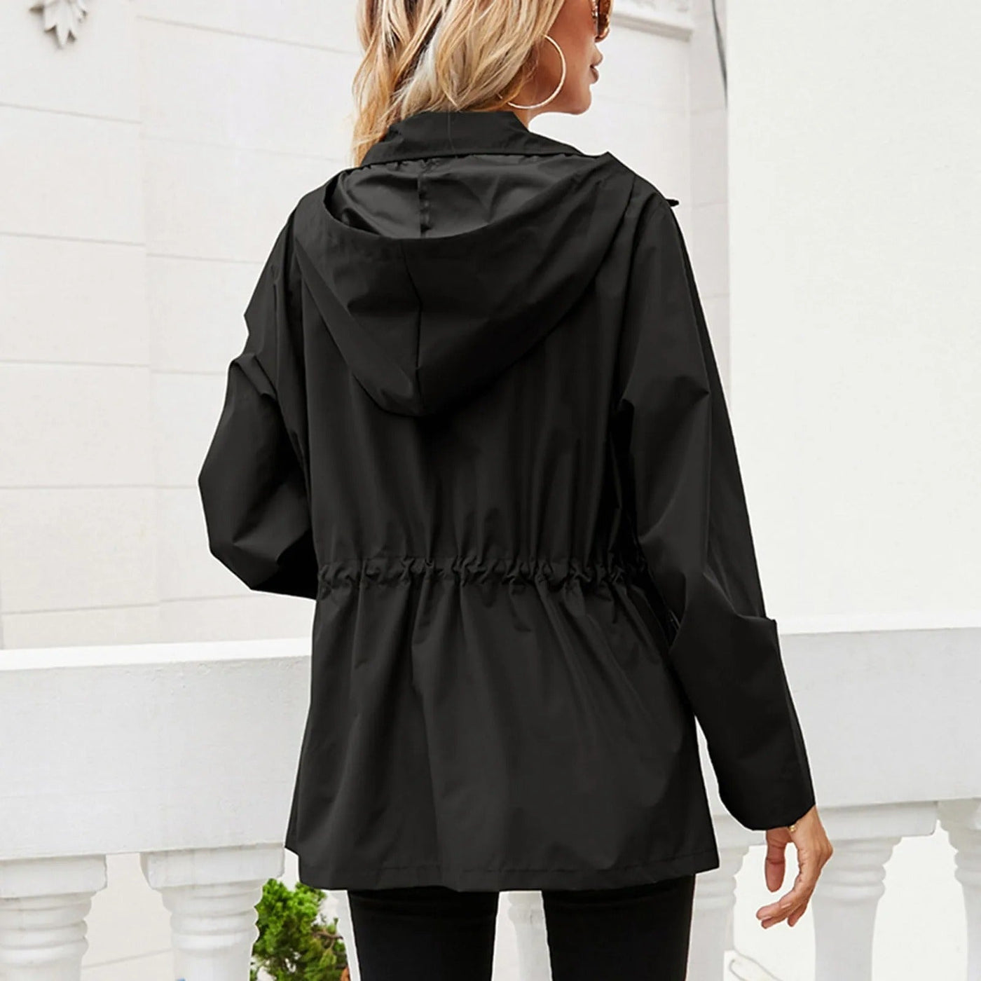 Women's waterproof jacket modern cut - Tess