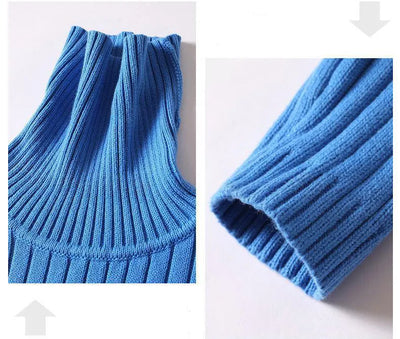 Sander - Turtleneck jumper man plain & striped