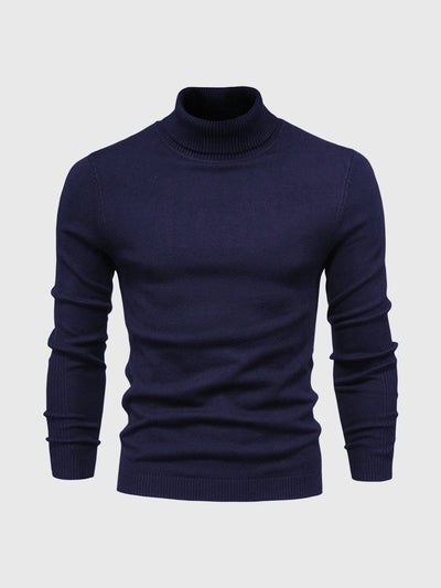 Men's turtleneck jumper, washable
