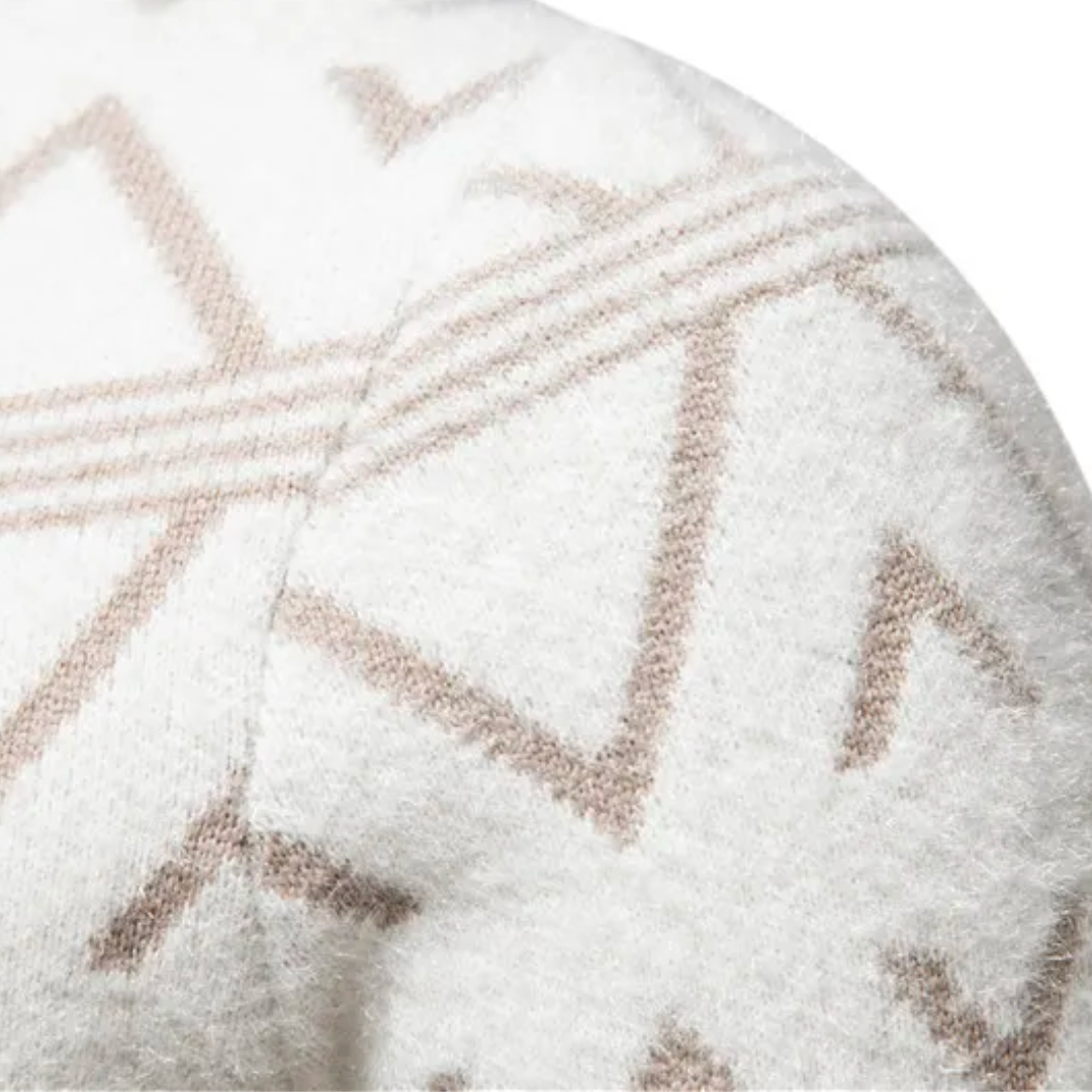 Alfie - Luxurious printed jumper for men