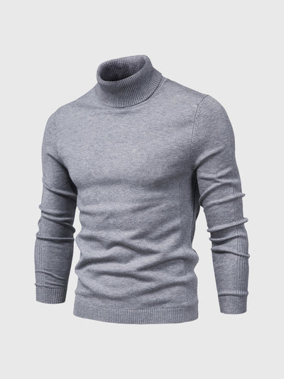 Men's turtleneck jumper, washable