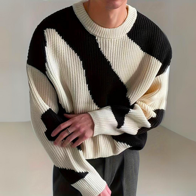 Jonathan - Luxurious knitted jumper for men