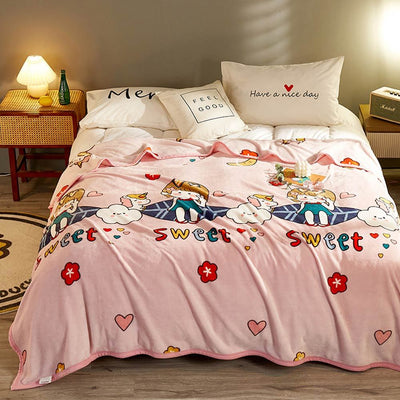 Autumn flannel blanket