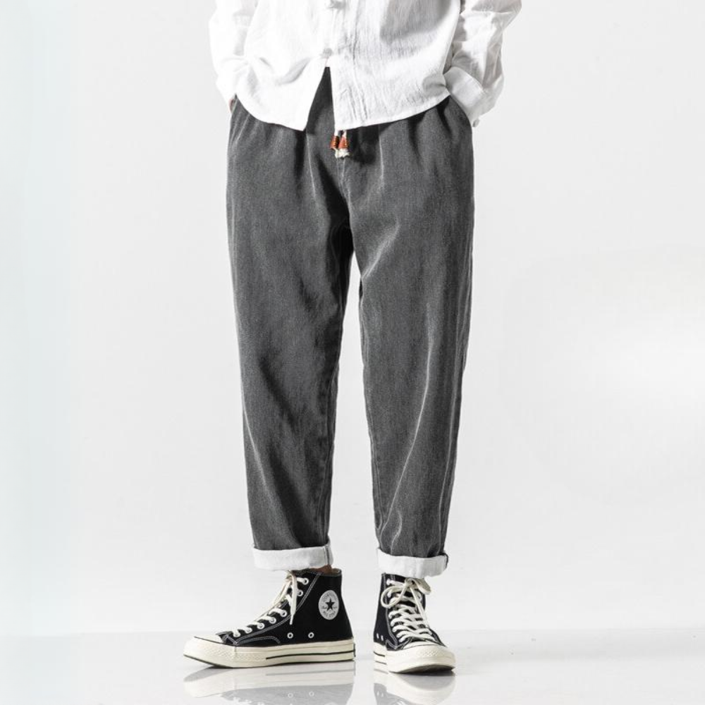 Men's loose denim pants - Enzo