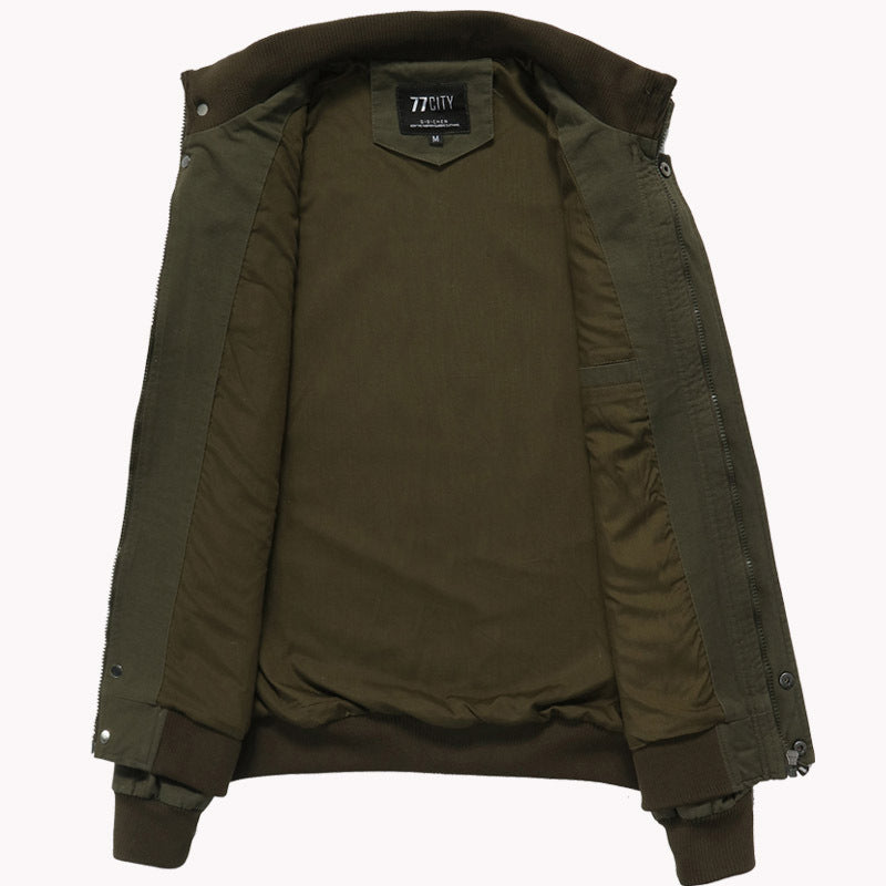 Men's jacket cotton military casual - Arvid