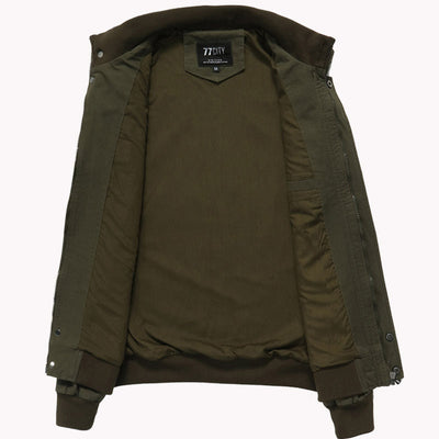 Men's jacket cotton military casual - Arvid