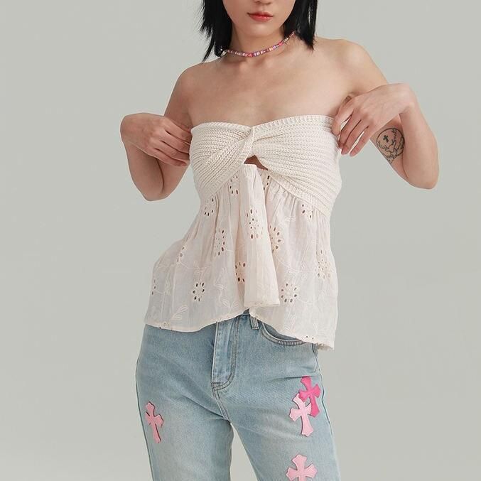 Kai - Summer Chic Sleeveless Cross-Up Tank Top for Women