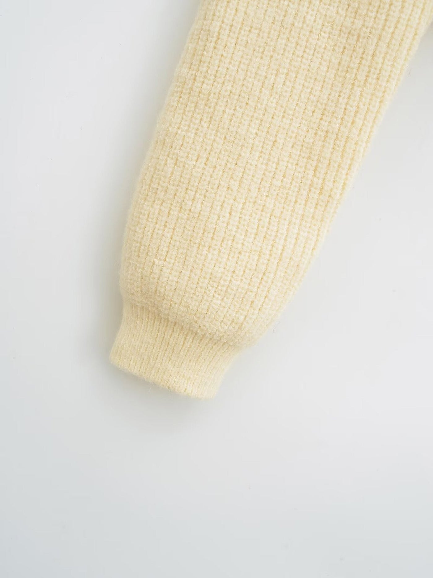 Women's lapel collar cardigan - Livia