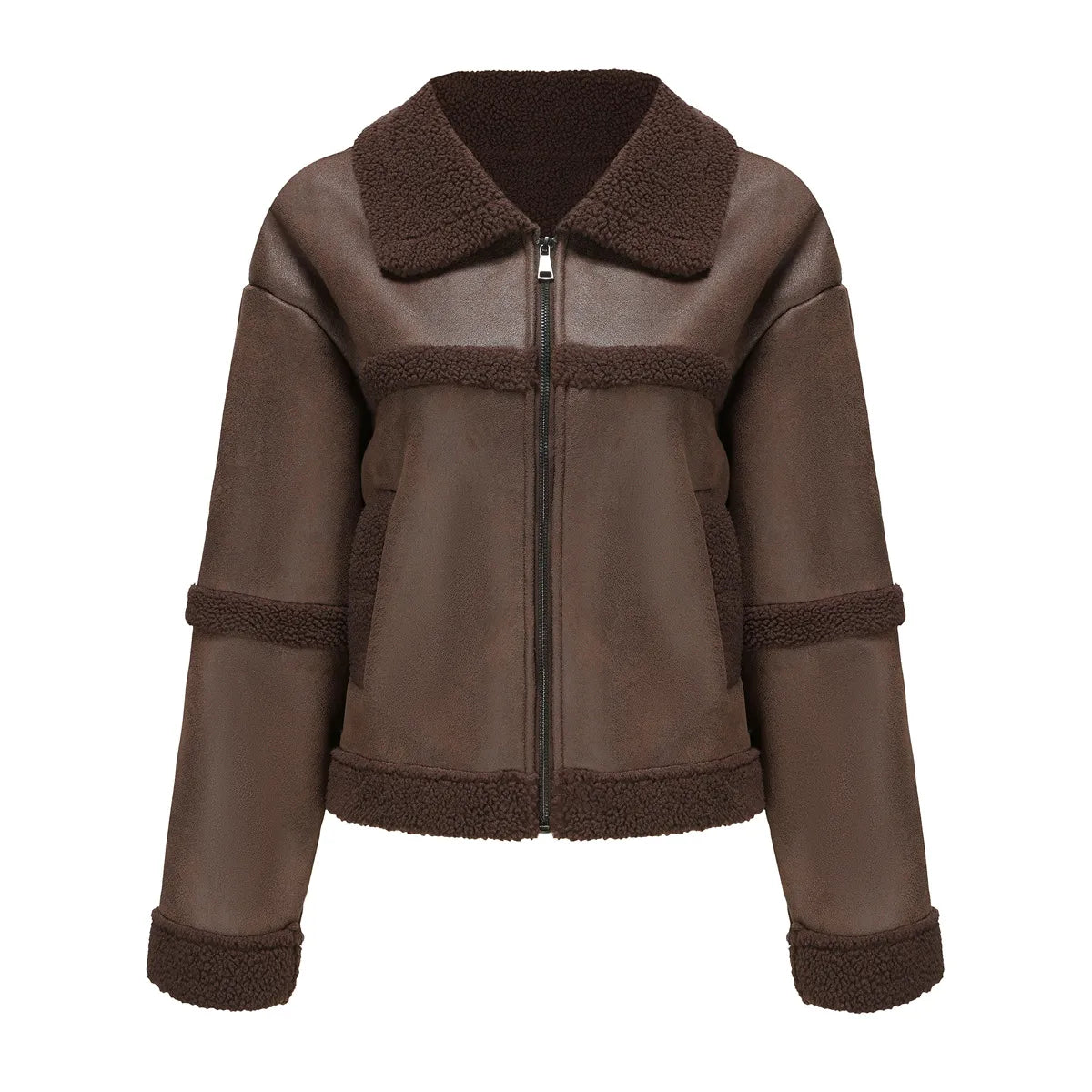 Gia - Warm and trendy fleece jacket for women