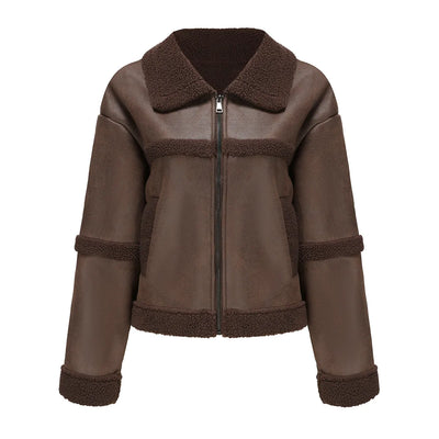 Gia - Warm and trendy fleece jacket for women