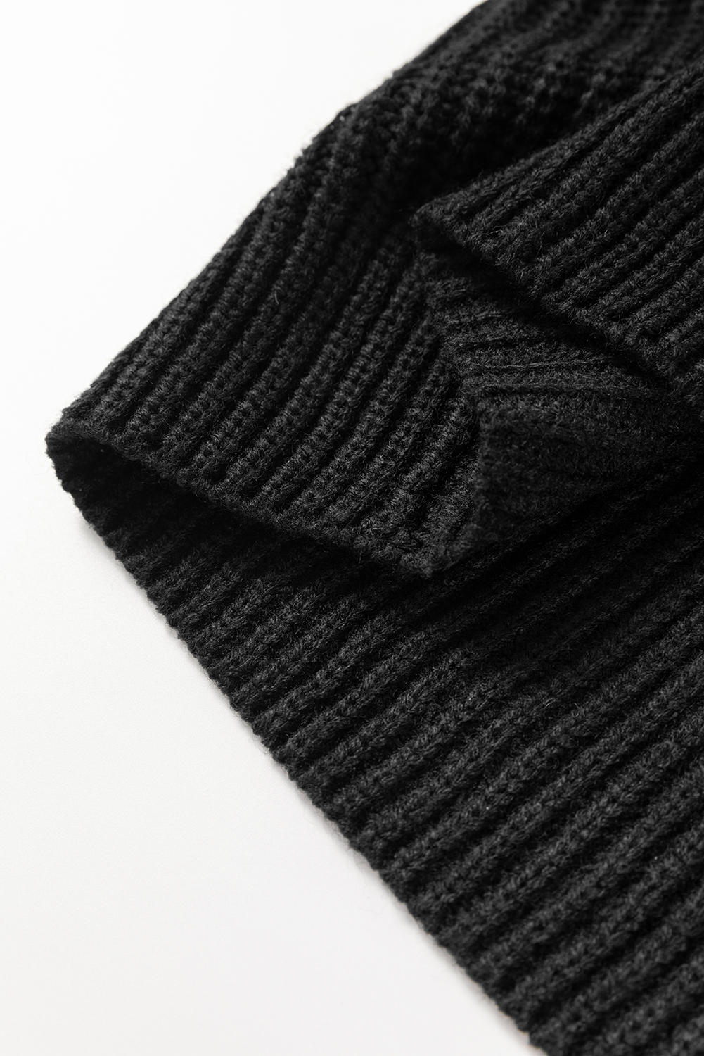 Women's Longline Knit Cardigan with Floral Embroidery - Mireille