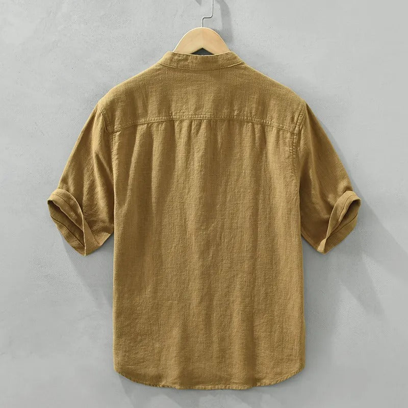 Men's casual linen collar shirt - Dario