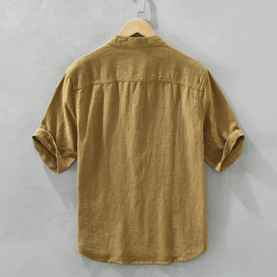 Men's casual linen collar shirt - Dario