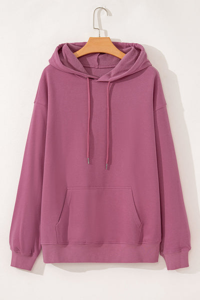 Nyna - Thick hoodie with kangaroo pocket and fleece lining