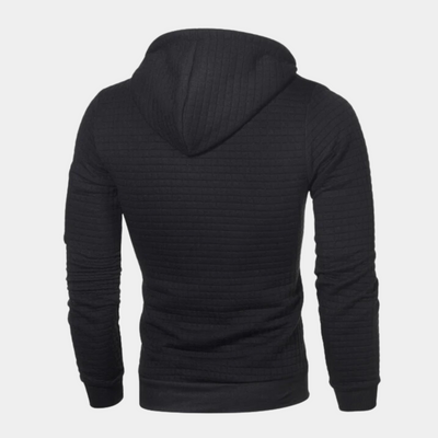 Zack - Trendy soft men's hooded jumper