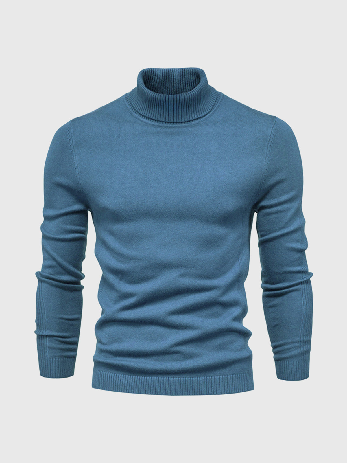 Men's turtleneck jumper, washable
