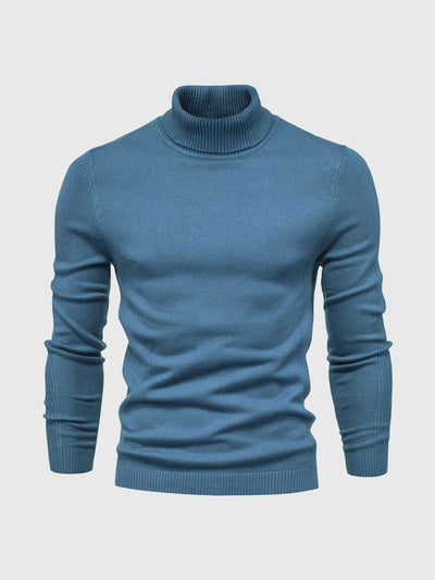 Men's turtleneck jumper, washable