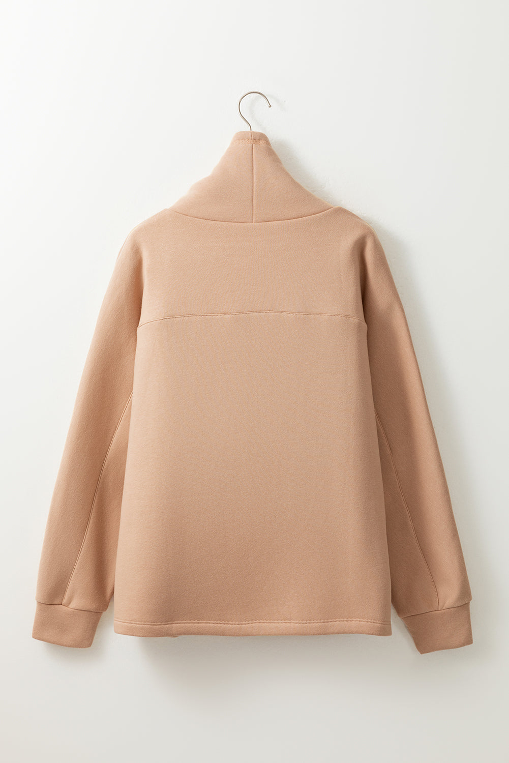 Aubrey - Turtleneck sweatshirt with drawstring and sleeves