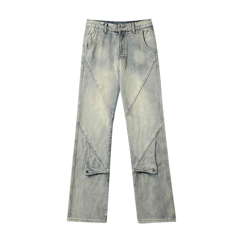 David - High street niche design straight jeans