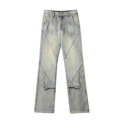 David - High street niche design straight jeans